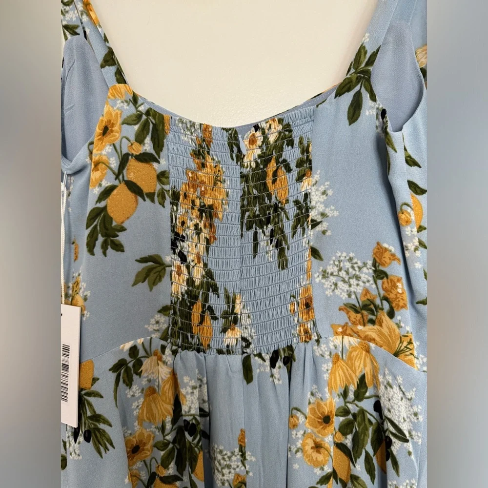 Reformation NWT Besse Midi Dress in Amalfi size 4 - Picture 5 of 11